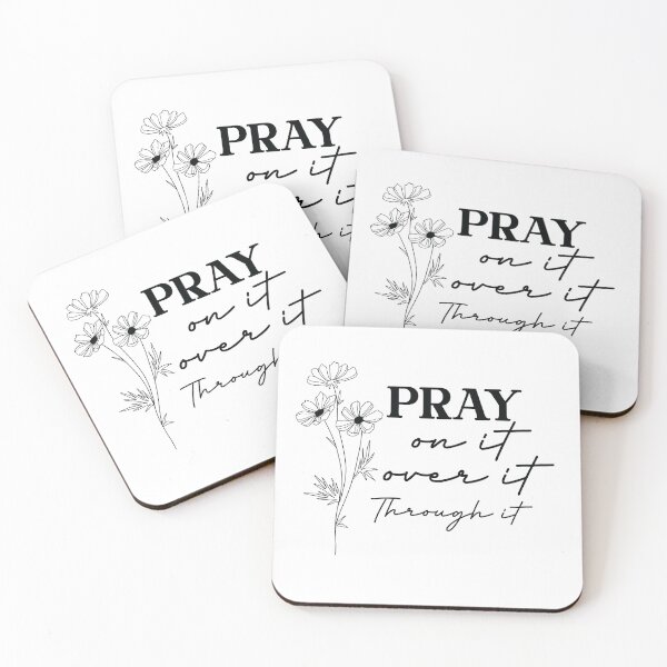 Item preview, Pray On It Over It Through it | Christian designed and sold by ChristianLife.