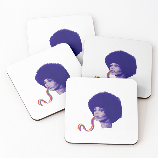 Item preview, Angela Davis Rainbow Warrior designed and sold by RoydonRoadTees.