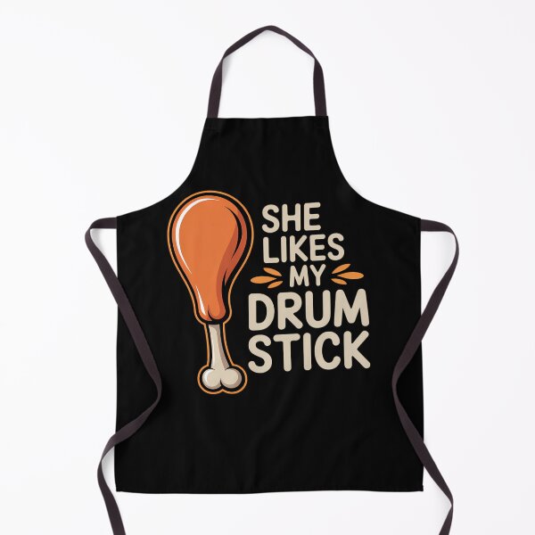 Item preview, She Likes My Drum Stick Thanksgiving designed and sold by brynatshop.