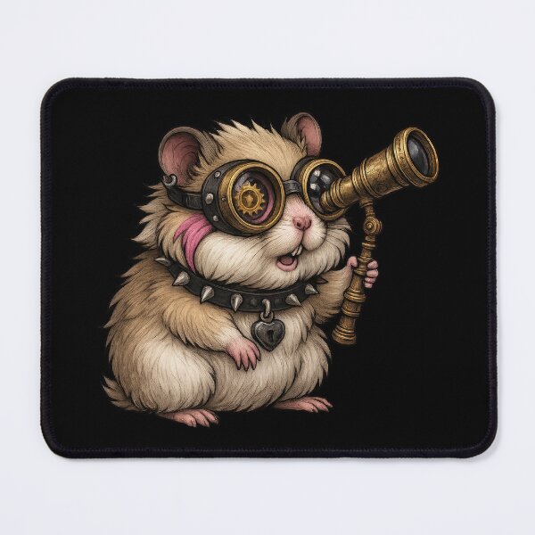 Item preview, Steampunk Spy Hamster designed and sold by DumbPet.