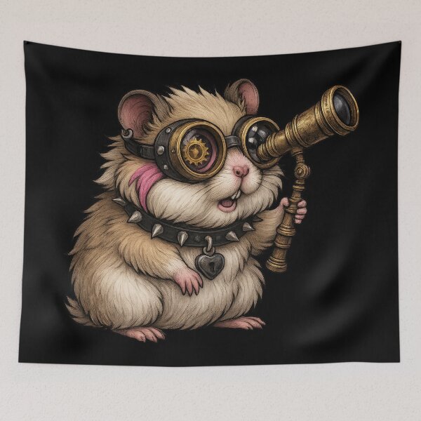 Item preview, Steampunk Spy Hamster designed and sold by DumbPet.