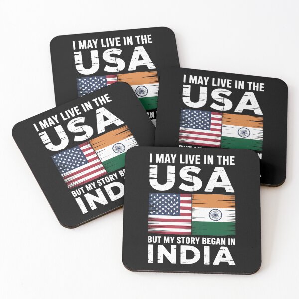 Item preview, I May Live In The USA But My Story Began In India designed and sold by brynatshop.