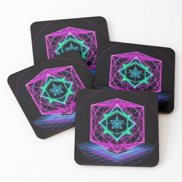 Item preview, Sacred Geometry Cube Art designed and sold by Gstar94.