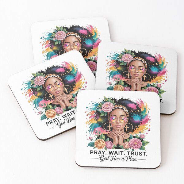Item preview, Pray Wait Trust designed and sold by ChristianLife.