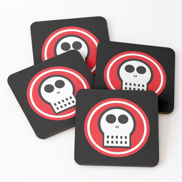 Item preview, Skull in red circle Bold graphics designed and sold by gjystebojaj.