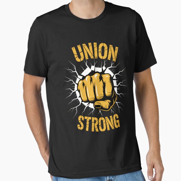 Item preview, Union Strong Fist Proud Labor Day designed and sold by brynatshop.
