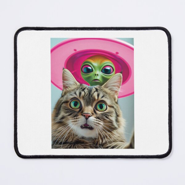 Item preview, Cat Selfie Ufo. designed and sold by EunsooLee.