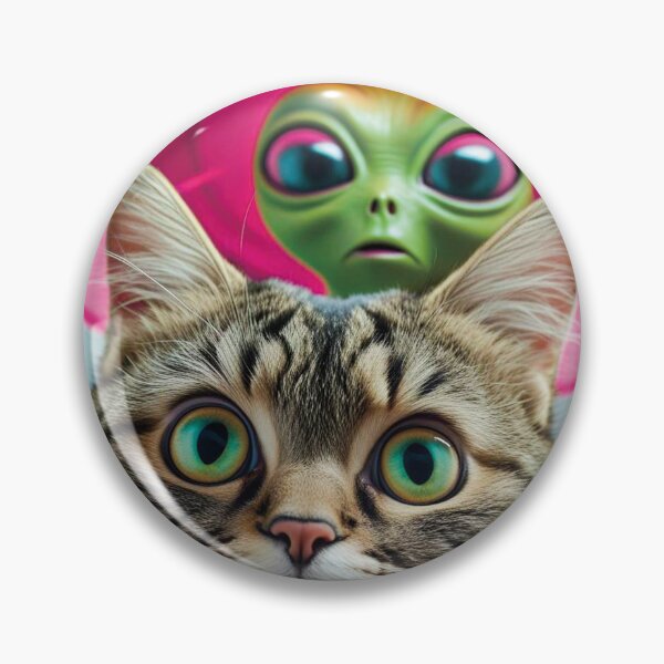 Item preview, Cat Selfie Ufo. designed and sold by EunsooLee.