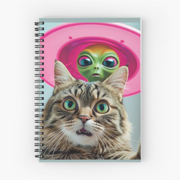 Item preview, Cat Selfie Ufo. designed and sold by EunsooLee.