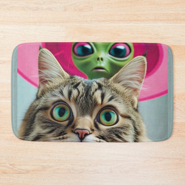Item preview, Cat Selfie Ufo. designed and sold by EunsooLee.