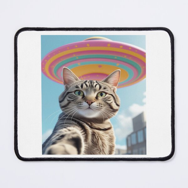 Item preview, Cat Selfie Ufo. #3 designed and sold by EunsooLee.