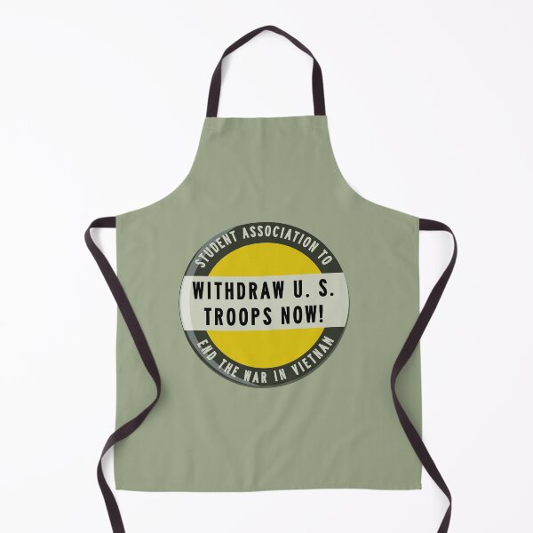Item preview, Vietnam War Protest Button – “Withdraw U.S. Troops Now!” designed and sold by hangmeart.