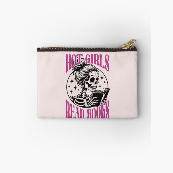 Item preview, Hot Girls Read Books Skeleton designed and sold by ChailynReed.
