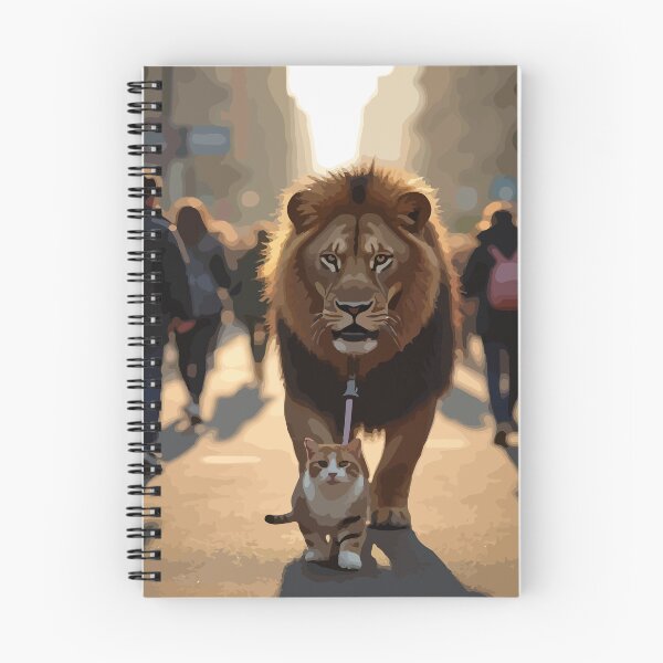 Item preview, Cat controls lion. designed and sold by Whose-sweat.