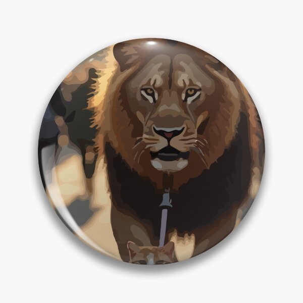 Item preview, Cat controls lion. designed and sold by Whose-sweat.