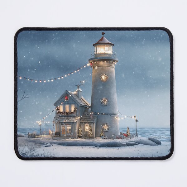 Item preview, Christmas Lighthouse designed and sold by Boddicca.