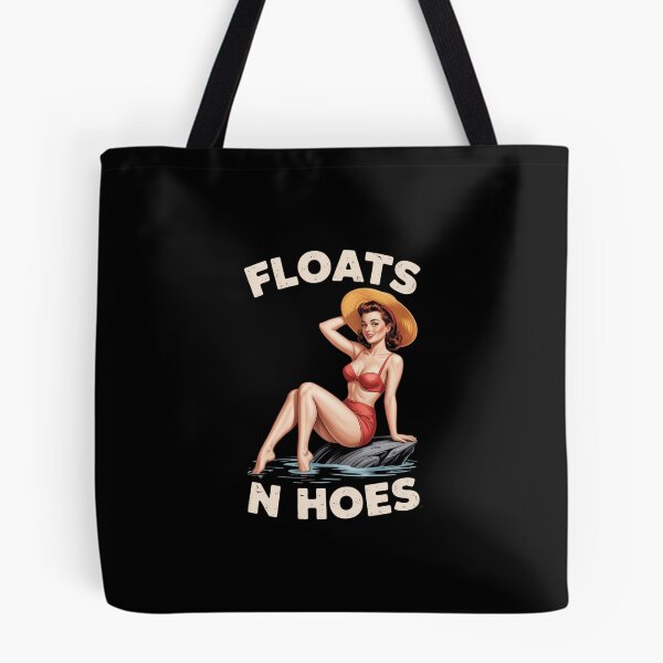 Item preview, Floats And Hoes Funny Float Trip Tubing River Red Bikini designed and sold by KarstenNoanra.