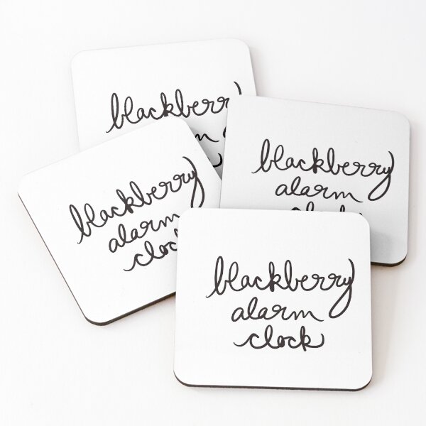 Item preview, blackberry alarm clock designed and sold by abeink.