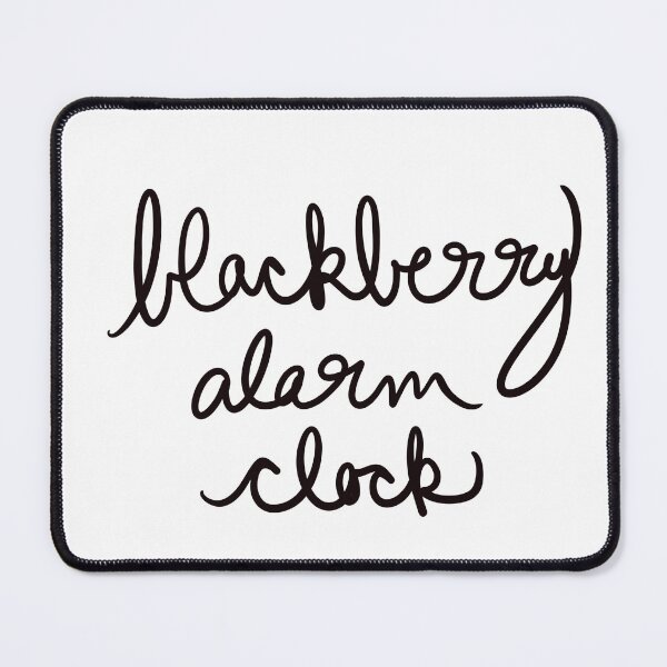 Item preview, blackberry alarm clock designed and sold by abeink.