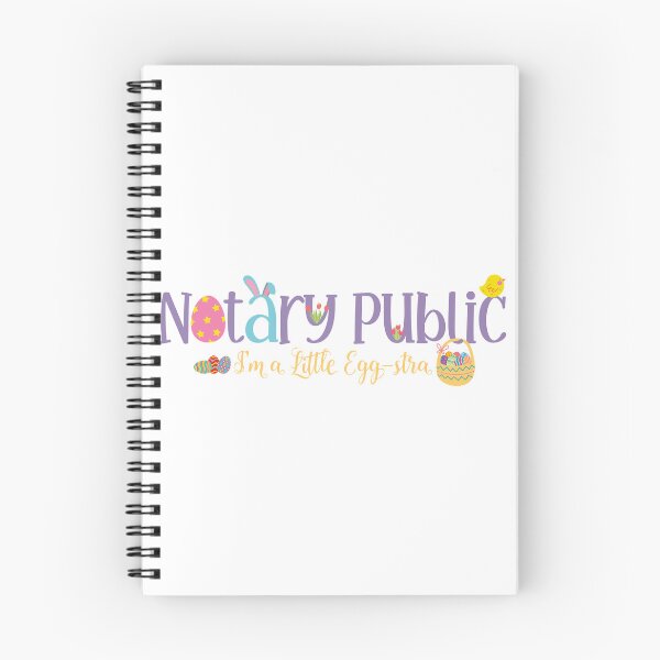 Item preview, Notary Public I’m a Little Egg-stra Easter Design designed and sold by NotaryLife.
