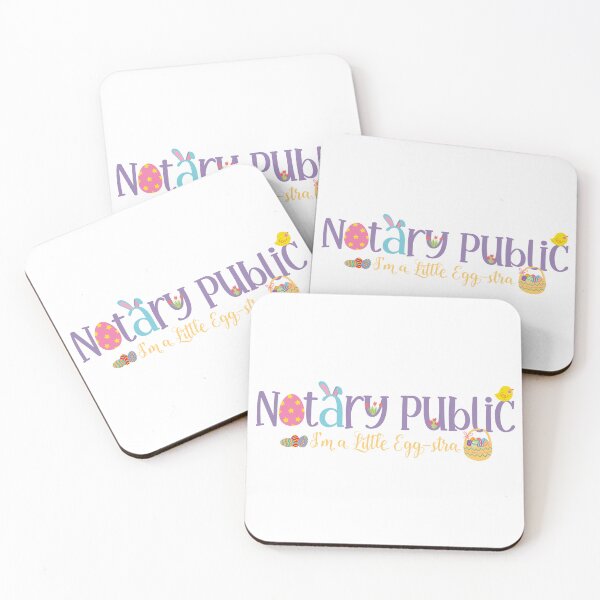 Item preview, Notary Public I’m a Little Egg-stra Easter Design designed and sold by NotaryLife.