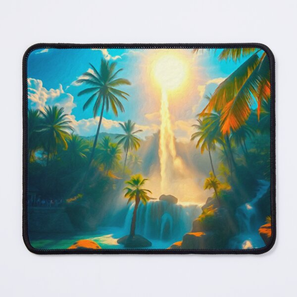 Arteman Inspiration - Collection Oasis Paradisiaque - "La Révélation des Oasis" Tapis de souris