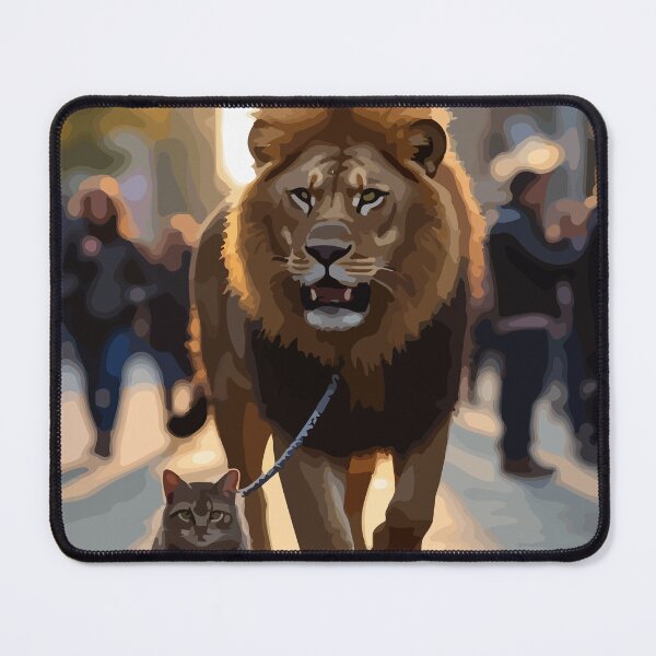 Item preview, Cat controls lion. designed and sold by Whose-sweat.
