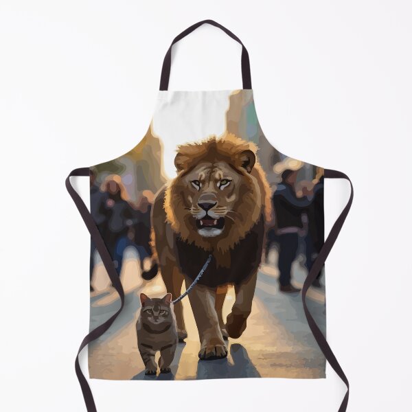 Item preview, Cat controls lion. designed and sold by Whose-sweat.