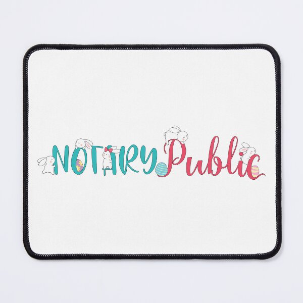 Item preview, Notary Public Easter Bunny Design – Cute and Festive Notary Gift designed and sold by NotaryLife.