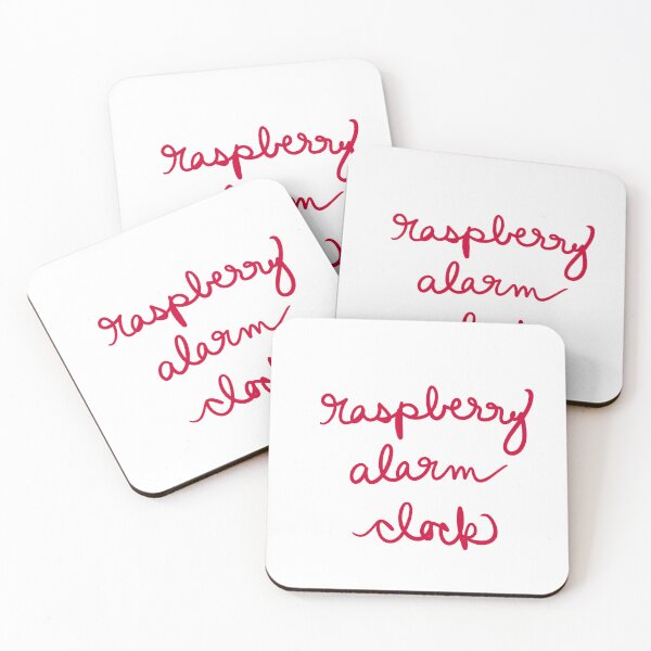 Item preview, raspberry alarm clock designed and sold by abeink.