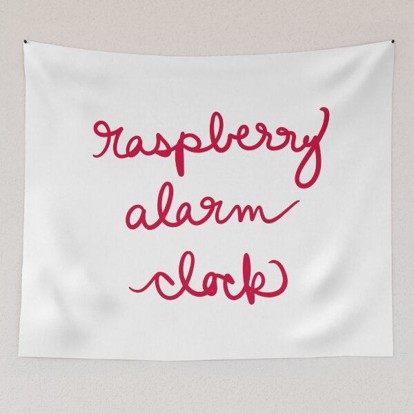 Item preview, raspberry alarm clock designed and sold by abeink.