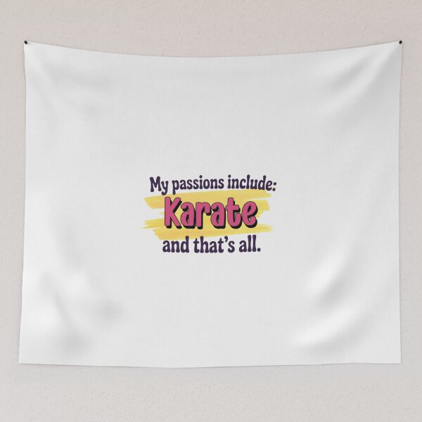 Item preview, Karate is my passion - Funny Karate Lover designed and sold by Watsonarts.