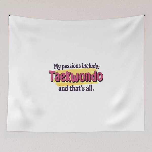 Item preview, Taekwondo is my passion - Funny Taekwondo Lover designed and sold by Watsonarts.