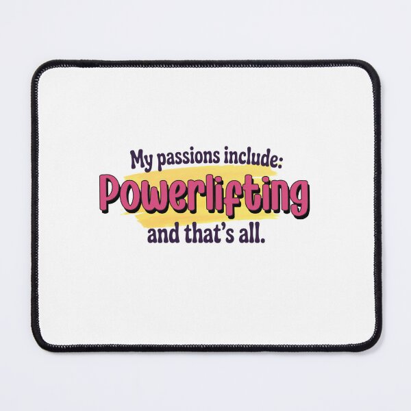 Item preview, Powerlifting is my passion - Funny Powerlifting Lover designed and sold by Watsonarts.