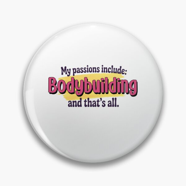 Item preview, Bodybuilding is my passion - Funny Bodybuilding Lover designed and sold by Watsonarts.