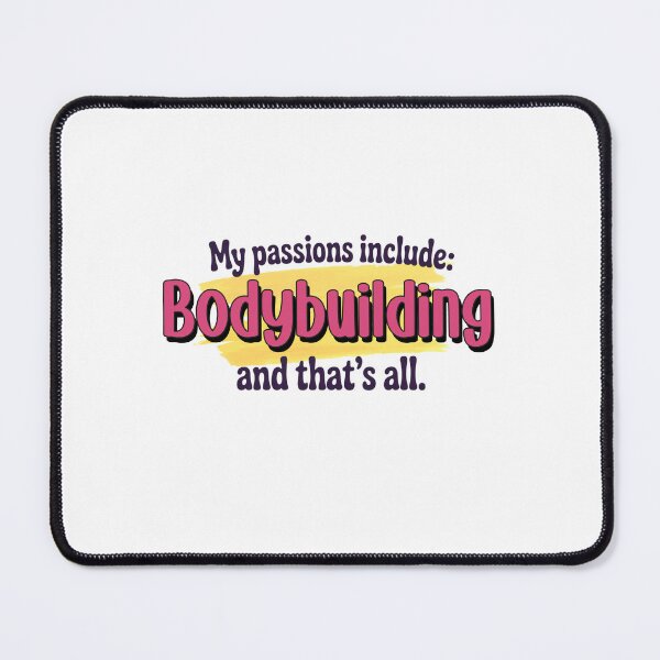 Item preview, Bodybuilding is my passion - Funny Bodybuilding Lover designed and sold by Watsonarts.
