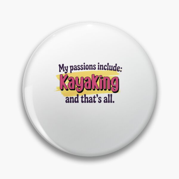 Item preview, Kayaking is my passion - Funny Kayaking Lover designed and sold by Watsonarts.