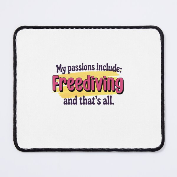 Item preview, Freediving is my passion - Funny Freediving Lover designed and sold by Watsonarts.
