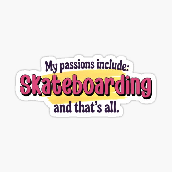Item preview, Skateboarding ist meine Leidenschaft - Lustiger Skateboard-Liebhaber designed and sold by Watsonarts.