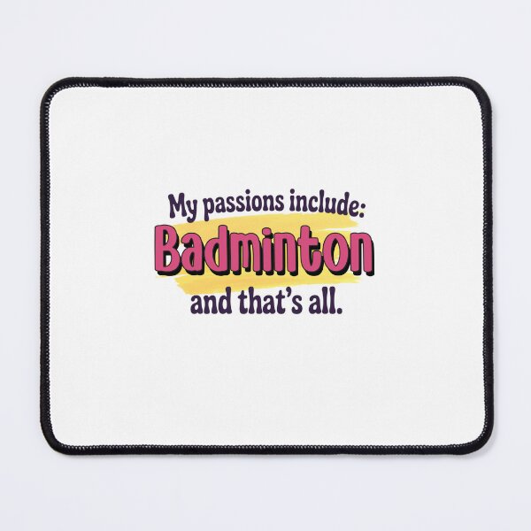 Item preview, Badminton is my passion - Funny Badminton Lover designed and sold by Watsonarts.
