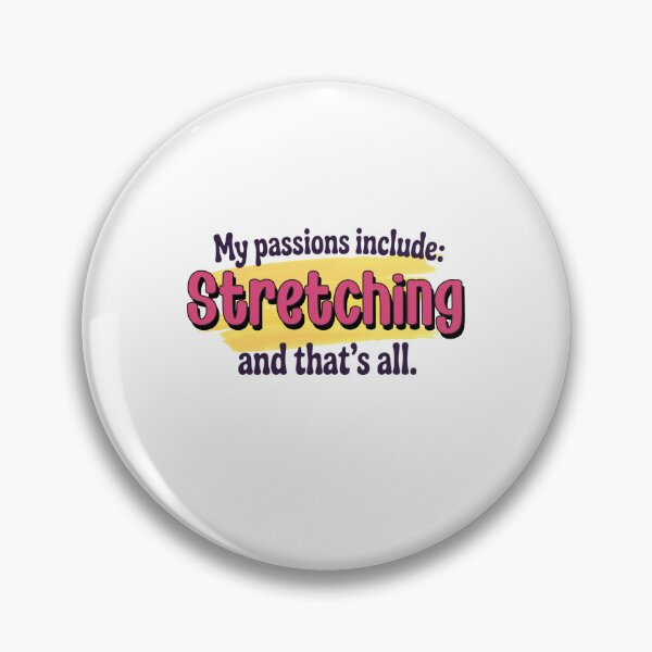 Item preview, Stretching is my passion - Funny Stretching Lover designed and sold by Watsonarts.