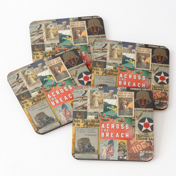 Artikelvorschau, Across the Breach WW1 Propagandaplakatkunst entworfen und verkauft von Michael Krogh Books.