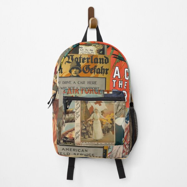 Item preview, Across the Breach WW1 Propaganda Poster art designed and sold by Michael Krogh Books.