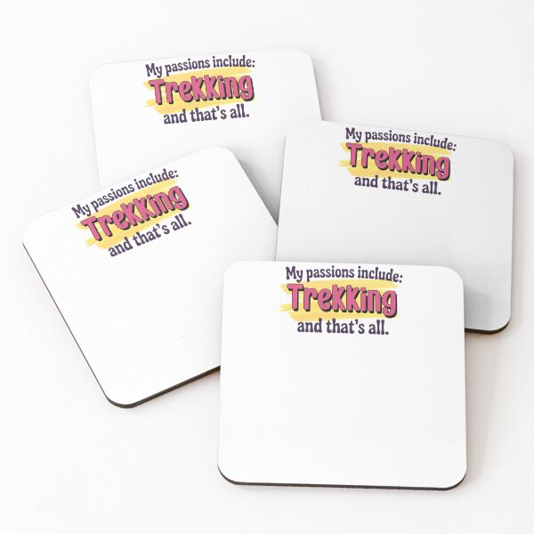 Item preview, Trekking is my passion - Funny Trekking Lover designed and sold by Watsonarts.