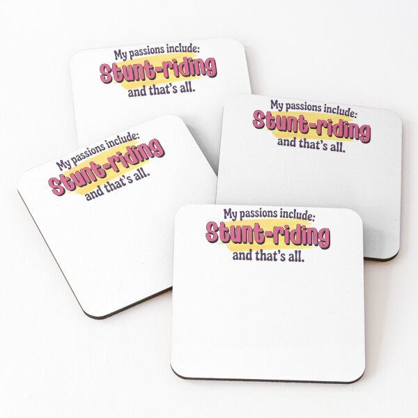 Item preview, Stunt-riding is my passion - Funny Stunt-riding Lover designed and sold by Watsonarts.