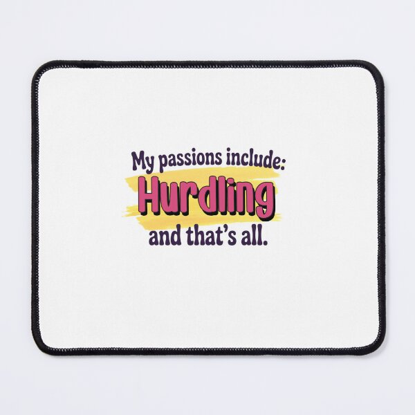 Item preview, Hurdling is my passion - Funny Hurdling Lover designed and sold by Watsonarts.