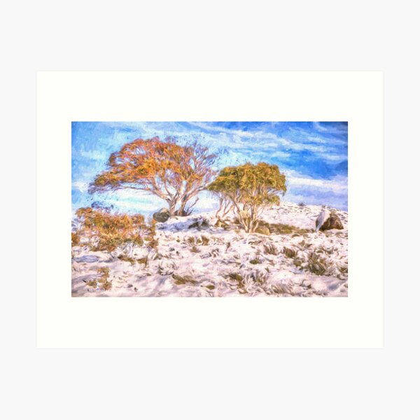 Item preview, Chilly Gums - Snowy Mountains - Australia designed and sold by Salieri1627.