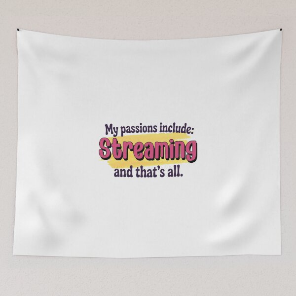 Item preview, Streaming is my passion - Funny Streaming Lover designed and sold by Watsonarts.
