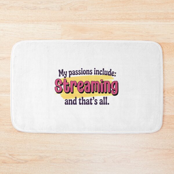 Item preview, Streaming is my passion - Funny Streaming Lover designed and sold by Watsonarts.