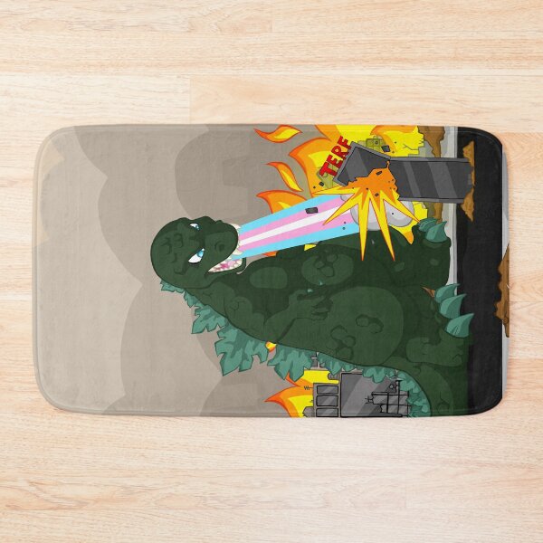 Item preview, Gojira Protects Trans Lives! designed and sold by Plundercat.